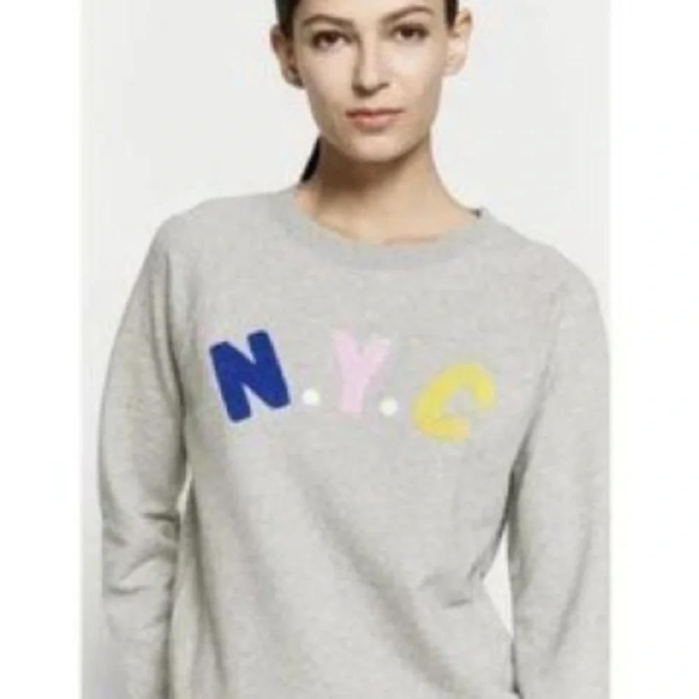 J. Crew 100% cotton NYC sweatshirt. Size XXS . Worn once